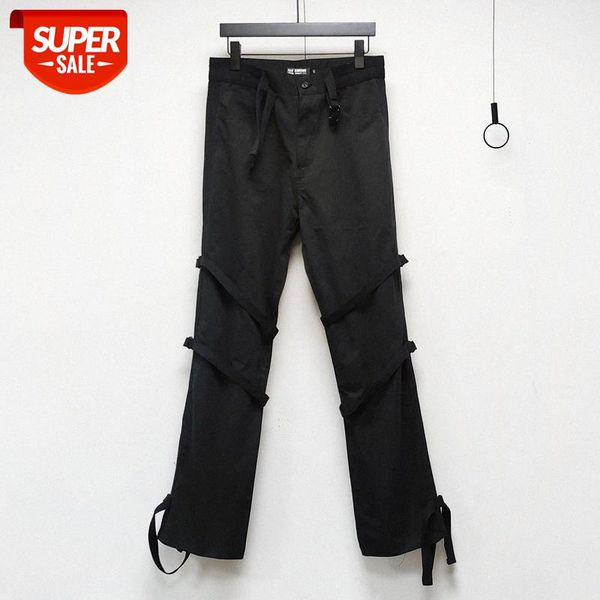 raf simon tie trousers webbing decoration waist straight viber wind casual overalls loose pants #d74m, Black
raf simon tie trousers webbing decoration waist straight viber wind casual overalls loose pants #d74m, Black