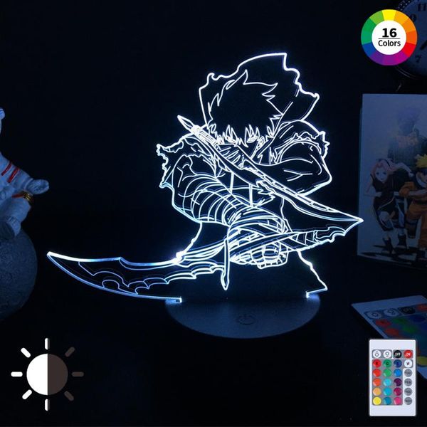night lights acrylic 3d anime lamp ssolo leveling nightlights figurine lighting for bedroom cartoon light home decor gift
night lights acrylic 3d anime lamp ssolo leveling nightlights figurine lighting for bedroom cartoon light home decor gift