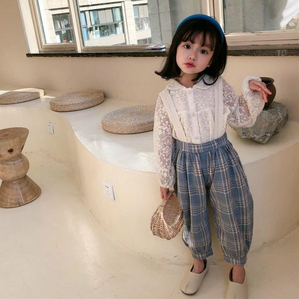 jumpsuits 2021 spring arrival girls fashion plaid pants kids jumpsuit with back bow for, Blue
jumpsuits 2021 spring arrival girls fashion plaid pants kids jumpsuit with back bow for, Blue