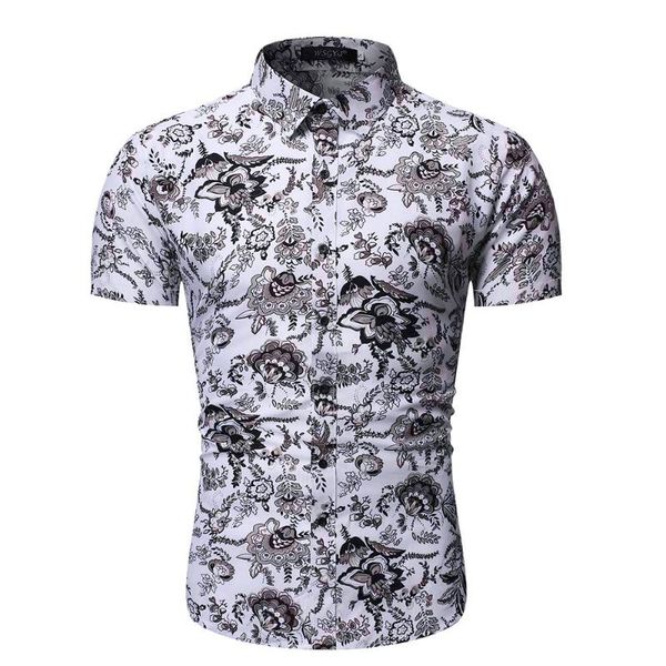hawaiian shirt men fashion loose short sleeve blouse casual bund floral shirts male summer arrival men's, White;black
hawaiian shirt men fashion loose short sleeve blouse casual bund floral shirts male summer arrival men's, White;black