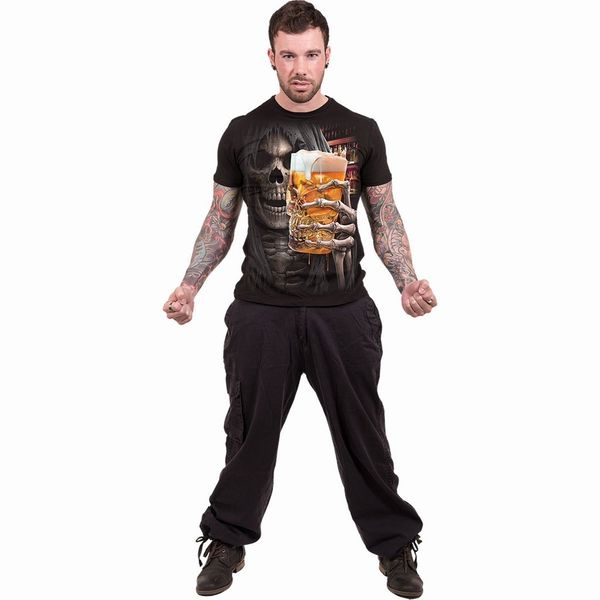 skull cross pattern men's 3d printed t-shirt visual impact party streetwear punk gothic round neck american muscle style short sleeves, White;black
skull cross pattern men's 3d printed t-shirt visual impact party streetwear punk gothic round neck american muscle style short sleeves, White;black
