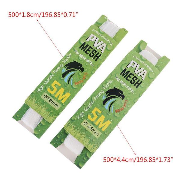5m pva soluble fishing net refill stocking feeder trap bait bag water dissolve protect fishnet o21 20 dropship accessories
5m pva soluble fishing net refill stocking feeder trap bait bag water dissolve protect fishnet o21 20 dropship accessories