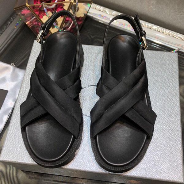 sandals summer flat women's sandal fashion concise style real leather cross strap design platform shoes luxury leisure sandalias, Black
sandals summer flat women's sandal fashion concise style real leather cross strap design platform shoes luxury leisure sandalias, Black