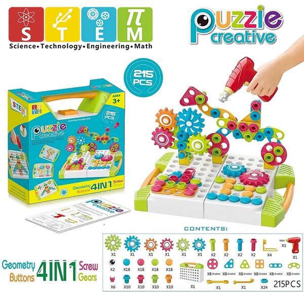 Mosaic Puzzle Art Kit & Gear Building Toy for Kids STEM Learning Toy Construction Block Mushroom Nails Peg board Puzzle Boy Gift
Mosaic Puzzle Art Kit & Gear Building Toy for Kids STEM Learning Toy Construction Block Mushroom Nails Peg board Puzzle Boy Gift