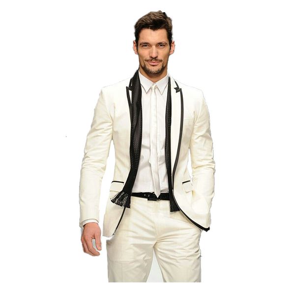 men's suits & blazers latest coat pant designs,custom made to measure men suit,bespoke ivory white groom tuxedo jacket with black edge,, White;black
men's suits & blazers latest coat pant designs,custom made to measure men suit,bespoke ivory white groom tuxedo jacket with black edge,, White;black