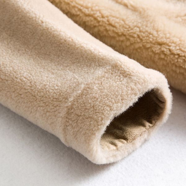women's trench coats 2021 natural lamb shearing warm soft winter jacket single-breasted medium length coat outerwear, Tan;black
women's trench coats 2021 natural lamb shearing warm soft winter jacket single-breasted medium length coat outerwear, Tan;black