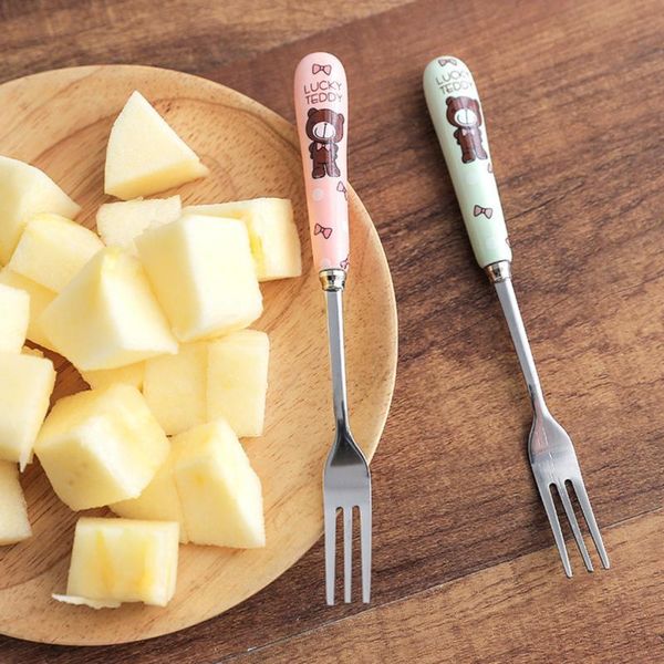 forks 1 pcs practical tableware dessert vegetable fruit 430 stainless steel cutlery ceramic handle fork random colour
forks 1 pcs practical tableware dessert vegetable fruit 430 stainless steel cutlery ceramic handle fork random colour