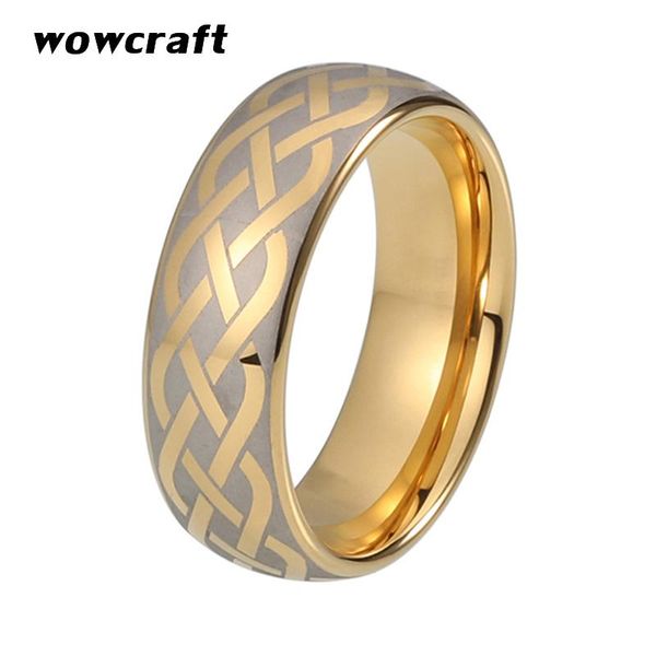 wedding rings mens womens gold tungsten carbide celtics knot figure bands domed polish shiny fashion with comfort fit, Slivery;golden
wedding rings mens womens gold tungsten carbide celtics knot figure bands domed polish shiny fashion with comfort fit, Slivery;golden