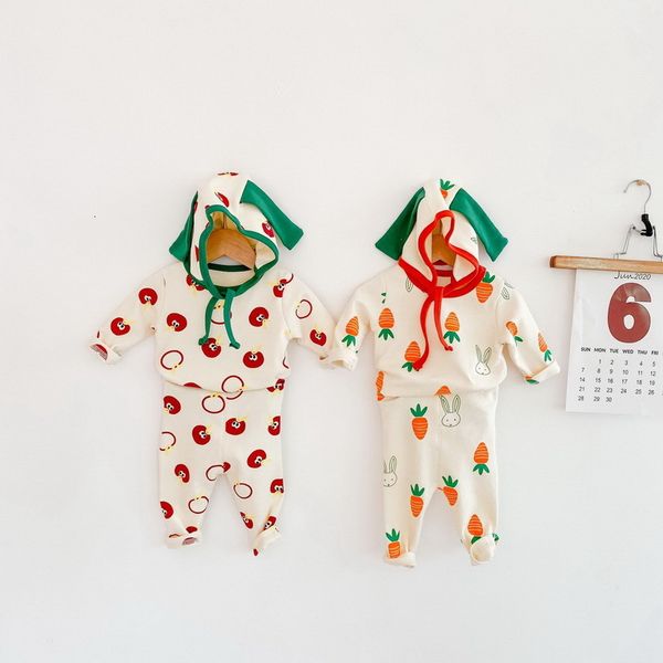clothing sets spring baby girls 3-pcs cartoon radish rabbit tomato bodysuit + pants cap cute style born clothes e6039 3gw2, White
clothing sets spring baby girls 3-pcs cartoon radish rabbit tomato bodysuit + pants cap cute style born clothes e6039 3gw2, White
