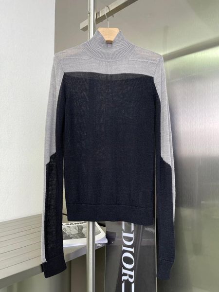 women's sweaters 2021 autumn and winter knitted bottoming shirt with black gray stitching style is generous, simple versatile, White;black
women's sweaters 2021 autumn and winter knitted bottoming shirt with black gray stitching style is generous, simple versatile, White;black