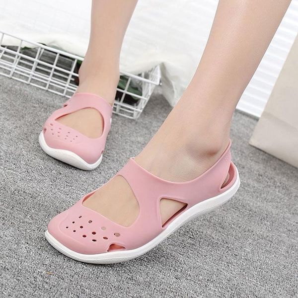 summer women sandals soft flat slip on female casual jelly shoes girl hollow out mesh flats beach footwear, Black
summer women sandals soft flat slip on female casual jelly shoes girl hollow out mesh flats beach footwear, Black