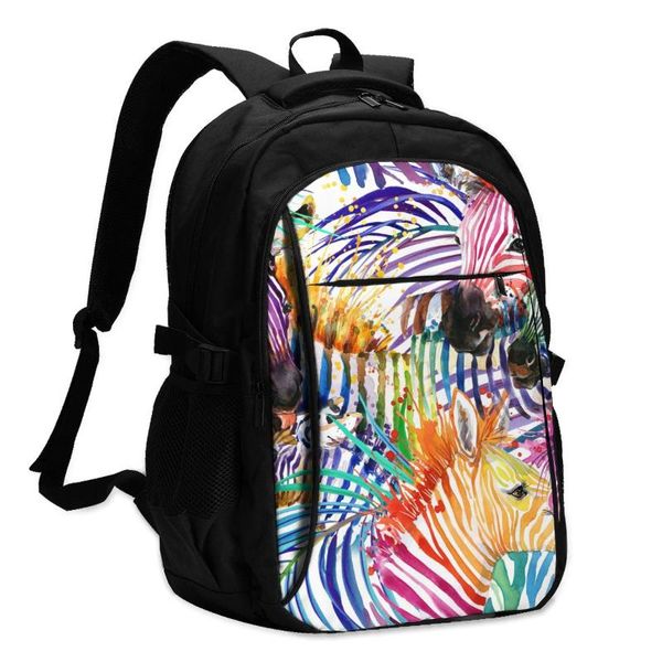backpack 2021 cool printing laprainbow zebra usb charging travel women male school mochila
backpack 2021 cool printing laprainbow zebra usb charging travel women male school mochila