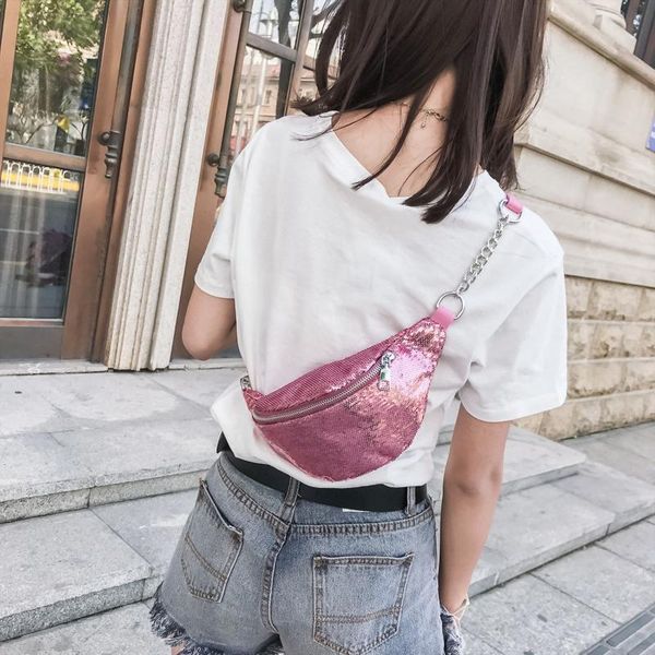 women sequin fanny pack fashion female waist bag chest pouch shoulder glitter bum belts bags packs
women sequin fanny pack fashion female waist bag chest pouch shoulder glitter bum belts bags packs