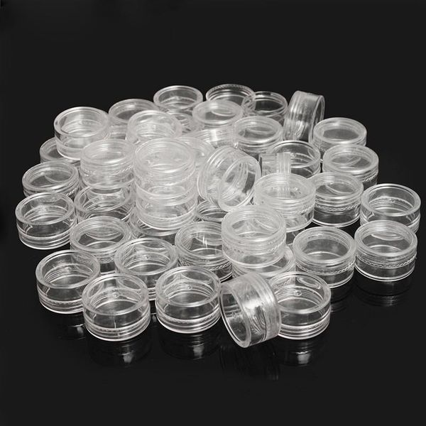 storage bottles & jars 50pcs/set 2.5ml clear plastic jewelry bead makeup glitter box small round container make up organizer boxes
storage bottles & jars 50pcs/set 2.5ml clear plastic jewelry bead makeup glitter box small round container make up organizer boxes