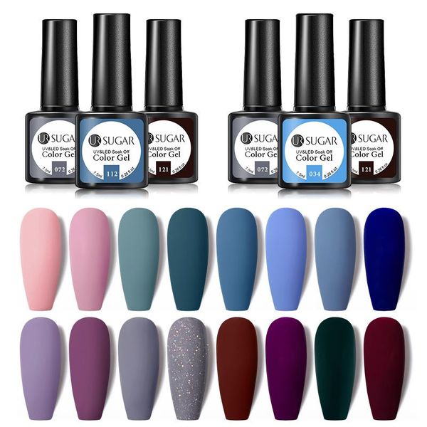 nail gel ur sugar nude gray blue glitters soak off polish maeffect no wipe uv led varnish, Red;pink
nail gel ur sugar nude gray blue glitters soak off polish maeffect no wipe uv led varnish, Red;pink