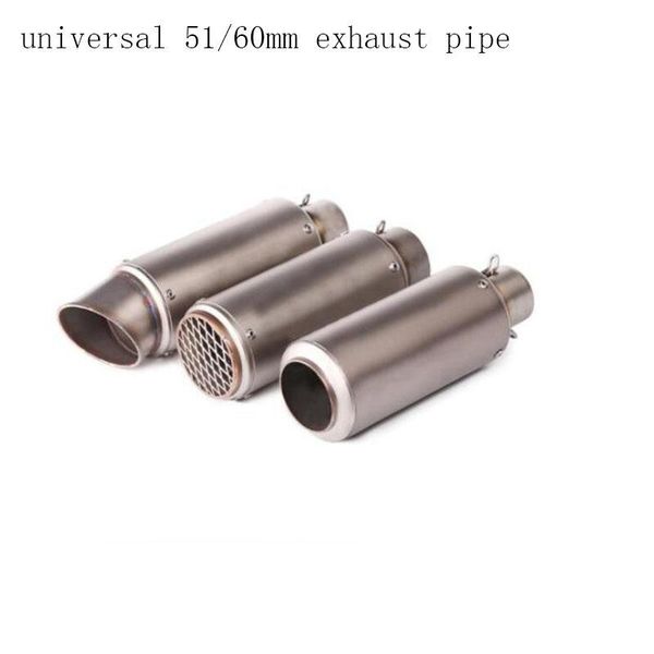 motorcycle exhaust system universal 51mm 60mm gp project pipe muffler dirt bike scooter db killer escape moto fit most
motorcycle exhaust system universal 51mm 60mm gp project pipe muffler dirt bike scooter db killer escape moto fit most