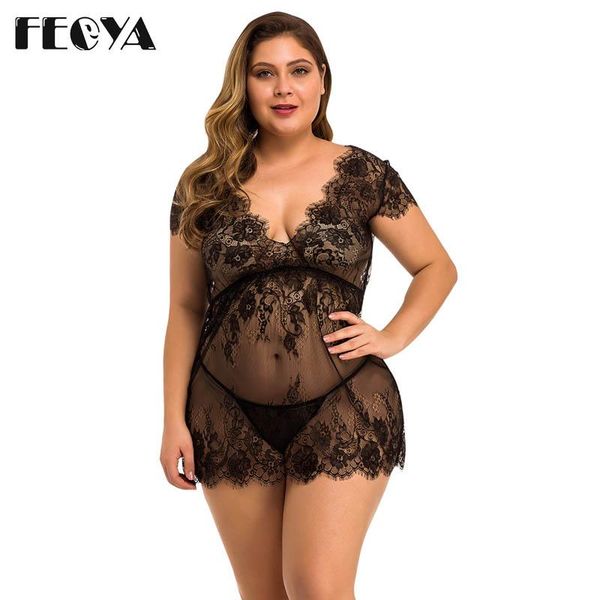 bras sets plus size bra set transparent erotic underwear lingerie for women lace sleepwear nightdress bralette xl-4xl, Red;black
bras sets plus size bra set transparent erotic underwear lingerie for women lace sleepwear nightdress bralette xl-4xl, Red;black