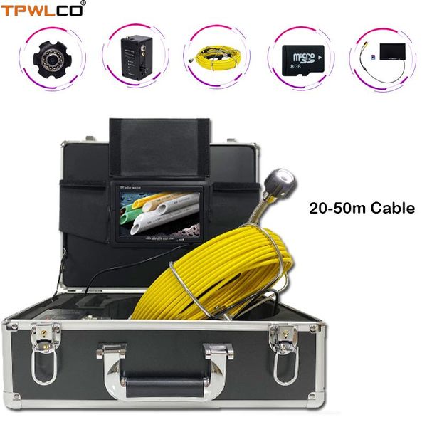 cameras 7inch screen monitor underwater industrial camera system 8gb sd card with dvr 20-50mcable waterproof 23mm pipe security
cameras 7inch screen monitor underwater industrial camera system 8gb sd card with dvr 20-50mcable waterproof 23mm pipe security