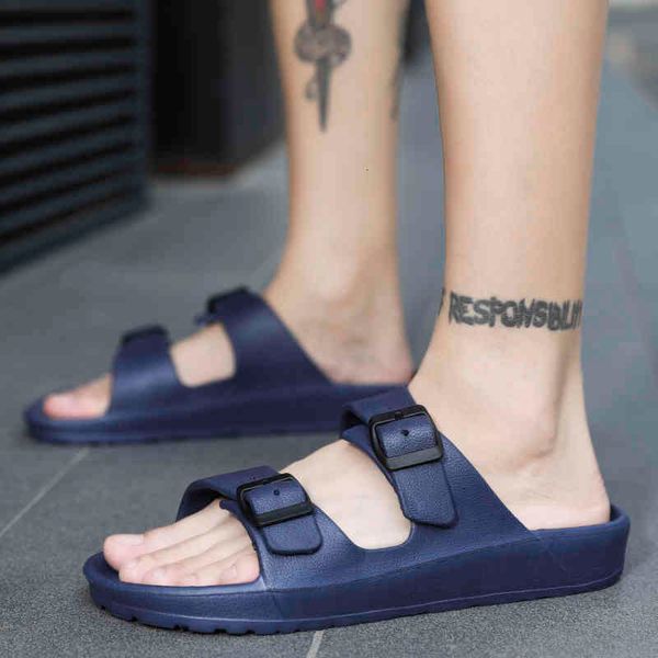 slippers mens flip flops eva massage sandals casual men shoes double buckle summer fashion beach bathroom sandalias mujer, Black
slippers mens flip flops eva massage sandals casual men shoes double buckle summer fashion beach bathroom sandalias mujer, Black