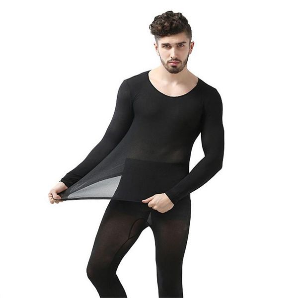 men's thermal underwear 37 degree constant temperature suit thin seamless autumn clothes long trousers body slim warm, Black;white
men's thermal underwear 37 degree constant temperature suit thin seamless autumn clothes long trousers body slim warm, Black;white
