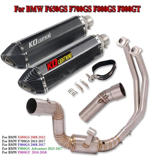 for f650gs f700gs f800gs f800gt header front mid link pipe connect muffler tips motorcycle complete exhaust escape system
for f650gs f700gs f800gs f800gt header front mid link pipe connect muffler tips motorcycle complete exhaust escape system