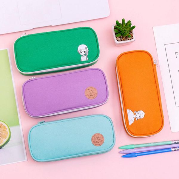 kawaii big pencil case zipper large capacity cute box portable storage bag school supplies multifunctional stationery bags
kawaii big pencil case zipper large capacity cute box portable storage bag school supplies multifunctional stationery bags