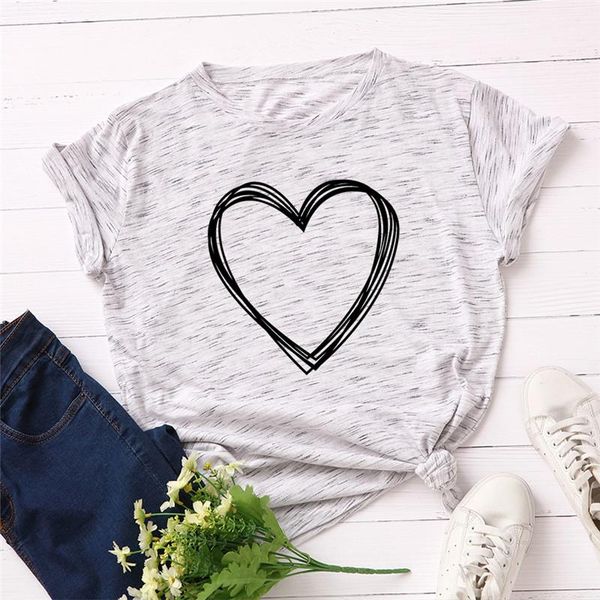 plus size s-5xl heart letter print t shirt women 100% cotton o neck short sleeve summer t-shirt pink casual tshirt women's, White
plus size s-5xl heart letter print t shirt women 100% cotton o neck short sleeve summer t-shirt pink casual tshirt women's, White