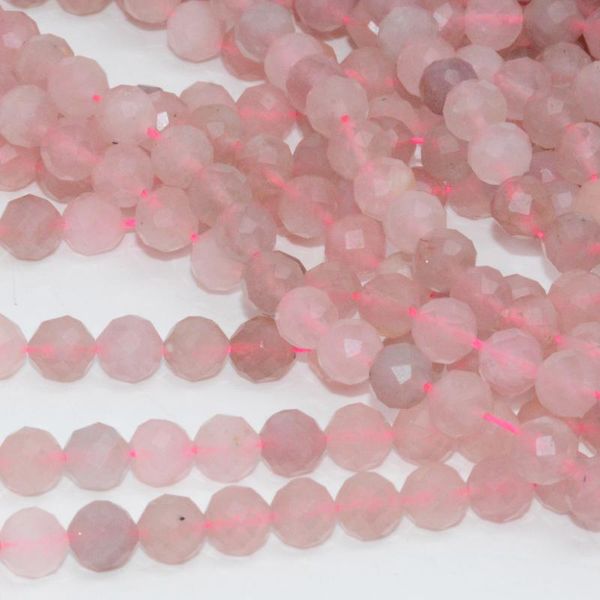 other natural madagascar rose quartz faceted round beads 6mm
other natural madagascar rose quartz faceted round beads 6mm