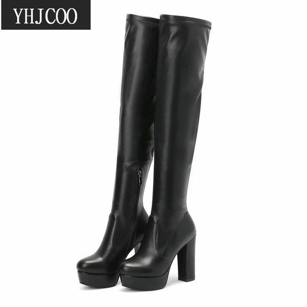 boots 2021 women fashion autumn winter over the knee high heels platform elastic flock slim fit woman shoes, Black
boots 2021 women fashion autumn winter over the knee high heels platform elastic flock slim fit woman shoes, Black