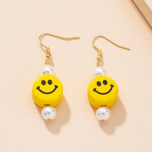 hoop & huggie trendy simple fashion cute imitation pearl yellow round drop earrings for women korean ins personality jewelry, Golden;silver
hoop & huggie trendy simple fashion cute imitation pearl yellow round drop earrings for women korean ins personality jewelry, Golden;silver