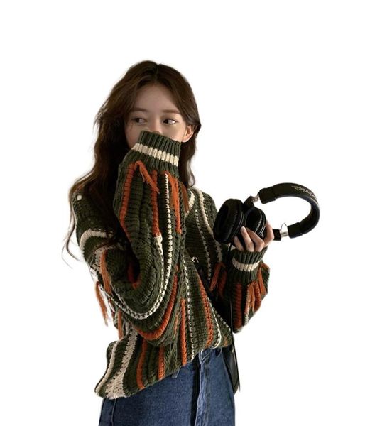 women's sweaters women sweater autumn v-neck striped irregular loose tassels pullovers korea chic patchwork 368, White;black
women's sweaters women sweater autumn v-neck striped irregular loose tassels pullovers korea chic patchwork 368, White;black