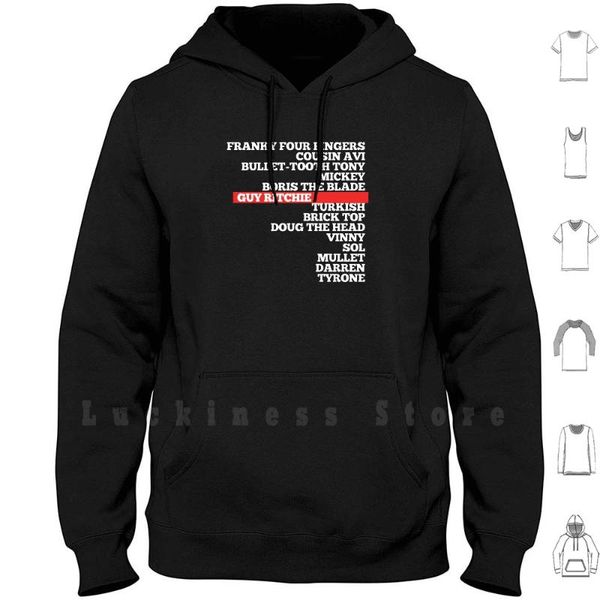 men's hoodies & sweatshirts snatch-guy ritchie long sleeve guy snatch film movie production uk, Black
men's hoodies & sweatshirts snatch-guy ritchie long sleeve guy snatch film movie production uk, Black