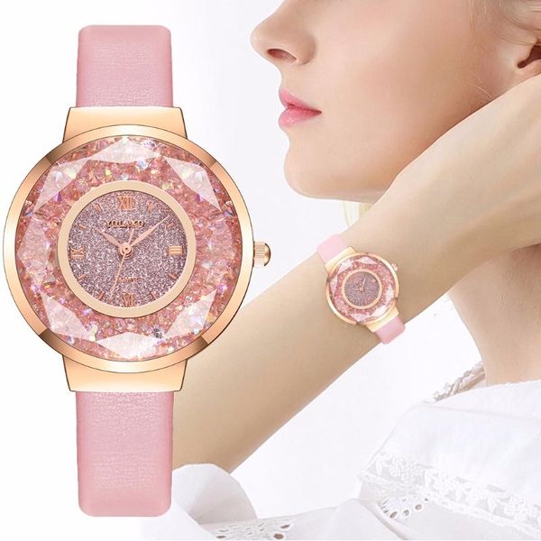 wristwatches luxury women starry sky diamond watch ladies girls students quartz wrist watches clock relogio feminino, Slivery;brown
wristwatches luxury women starry sky diamond watch ladies girls students quartz wrist watches clock relogio feminino, Slivery;brown
