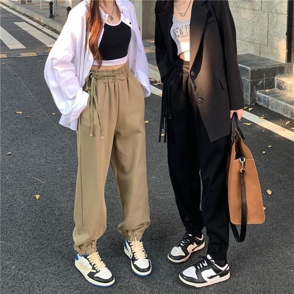 women's pants & capris cmaz 2021 casual high waist loose wide leg slacks for women autumn soft comfort female ankle-length ladies long, Black;white
women's pants & capris cmaz 2021 casual high waist loose wide leg slacks for women autumn soft comfort female ankle-length ladies long, Black;white