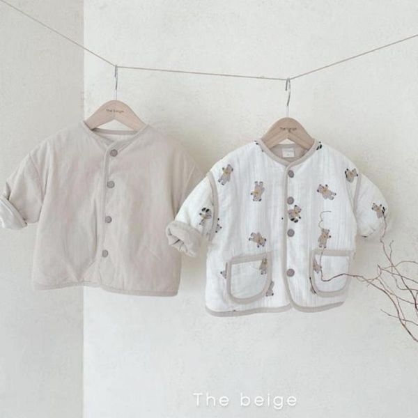 jackets fashion bear print children coat cotton baby girl double sided clothes kids boys cardigan jacket infant winter warm clothing, Blue;gray
jackets fashion bear print children coat cotton baby girl double sided clothes kids boys cardigan jacket infant winter warm clothing, Blue;gray