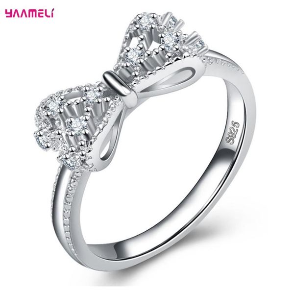arrivals korean style bow knot wedding cubic zirconia 925 sterling silver rings for women jewelry fine cluster, Golden;silver
arrivals korean style bow knot wedding cubic zirconia 925 sterling silver rings for women jewelry fine cluster, Golden;silver