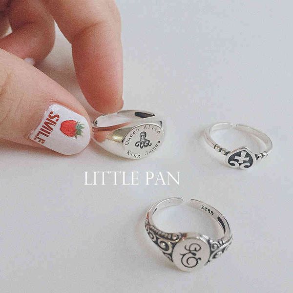 party favor chrome/hearts rings s925 sterling silver smooth ocs letter love cross relief ring japan and south korea
party favor chrome/hearts rings s925 sterling silver smooth ocs letter love cross relief ring japan and south korea