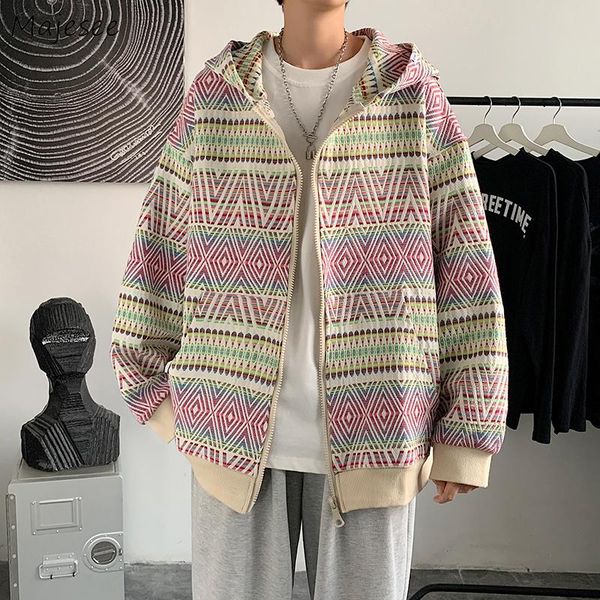 men's hoodies & sweatshirts zip-up men colorful striped couples high street preppy casual spring mens clothing large size hooded coats, Black
men's hoodies & sweatshirts zip-up men colorful striped couples high street preppy casual spring mens clothing large size hooded coats, Black