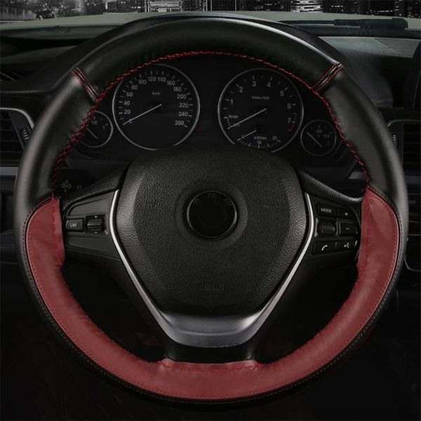 steering wheel covers 38cm universal first layer cowhide color-blocking diy hand-sewn anti-slip cover (with needle and thread)
steering wheel covers 38cm universal first layer cowhide color-blocking diy hand-sewn anti-slip cover (with needle and thread)