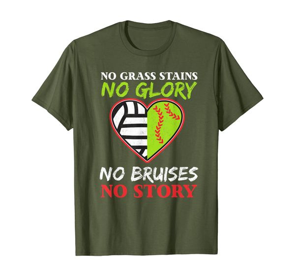 softball volleyball shirt gift for team sport hobby player, White;black 
softball volleyball shirt gift for team sport hobby player, White;black