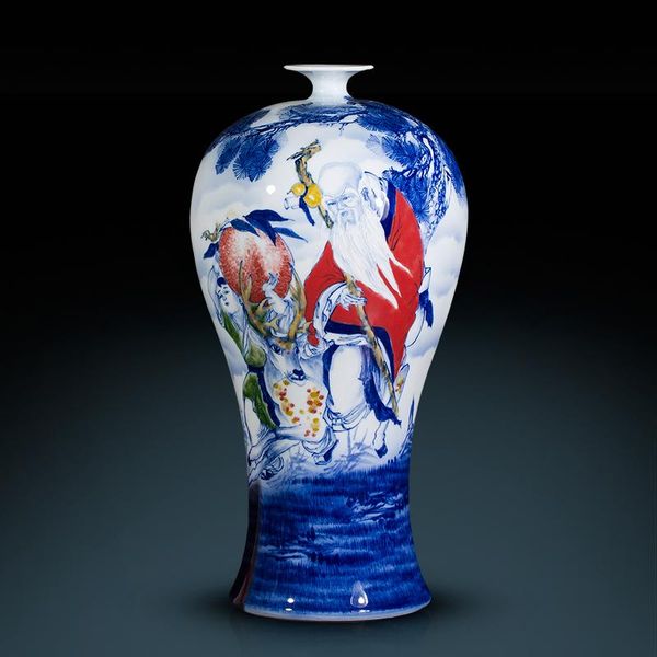 vases jingdezhen ceramic vase living room decorated blue and white porcelain antique chinese hand-painted collection
vases jingdezhen ceramic vase living room decorated blue and white porcelain antique chinese hand-painted collection