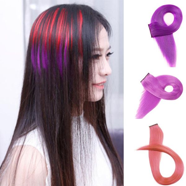 synthetic wigs colorful 24 inch long straight gradient hair neatly clipped in a one-piece color striped wig for women, Black
synthetic wigs colorful 24 inch long straight gradient hair neatly clipped in a one-piece color striped wig for women, Black