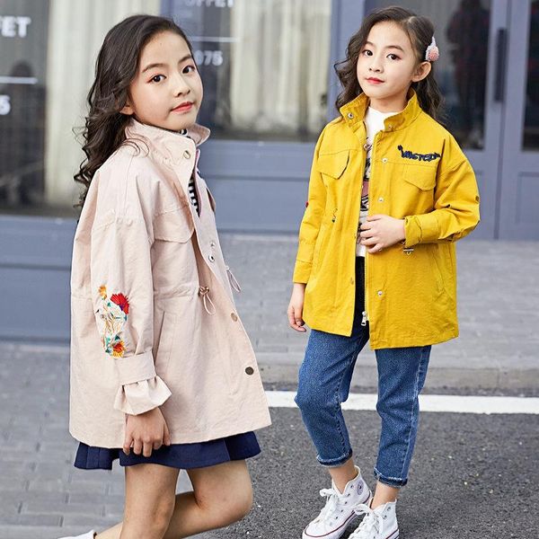 teens girls trench jacket embroidery flower teenageres clothing coat outerwear kids windbreaker for, Blue;gray
teens girls trench jacket embroidery flower teenageres clothing coat outerwear kids windbreaker for, Blue;gray