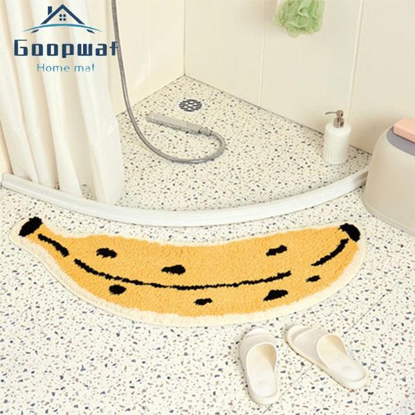carpets creative banana bathroom floor mats modern special fan-shaped non-slip absorbent for shower rooms
carpets creative banana bathroom floor mats modern special fan-shaped non-slip absorbent for shower rooms