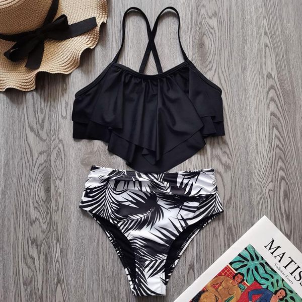 tropical ruffle girl swimsuit kids 5-12y two piece children's swimwear high waist bikini set cross back girls bathing suit one-piece su
tropical ruffle girl swimsuit kids 5-12y two piece children's swimwear high waist bikini set cross back girls bathing suit one-piece su