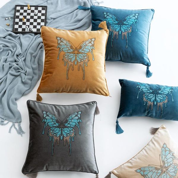 cushion/decorative pillow blue/black/purple/gray/ velvet cushion cover 50x50cm with tassels sequins butterfly shape home bed sofa decor t597
cushion/decorative pillow blue/black/purple/gray/ velvet cushion cover 50x50cm with tassels sequins butterfly shape home bed sofa decor t597
