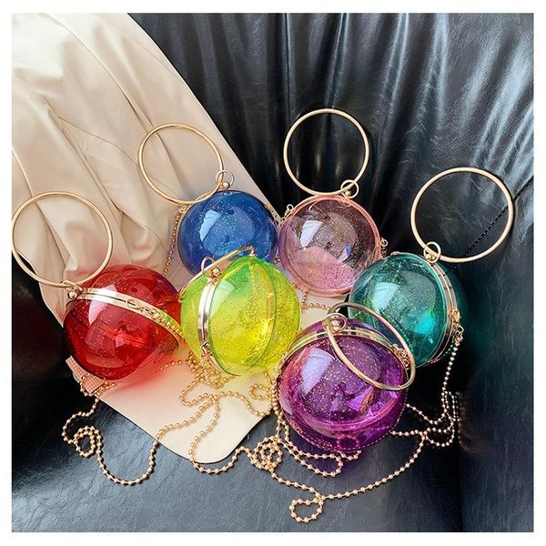 summer transparent spherical evening bag women 2021 fashion personality candy colors circular clutch ladies dinner party bags
summer transparent spherical evening bag women 2021 fashion personality candy colors circular clutch ladies dinner party bags