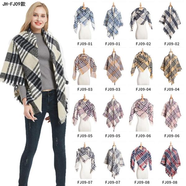 winter scarf for women plaid scarves warm bandana shawls and wrap female, Blue;gray
winter scarf for women plaid scarves warm bandana shawls and wrap female, Blue;gray
