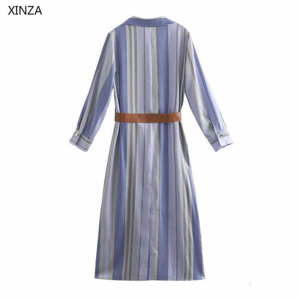 casual dresses belted striped shirt spring women blue long sleeve office lady woman chic side slits button up midi 8gk7, Black;gray
casual dresses belted striped shirt spring women blue long sleeve office lady woman chic side slits button up midi 8gk7, Black;gray