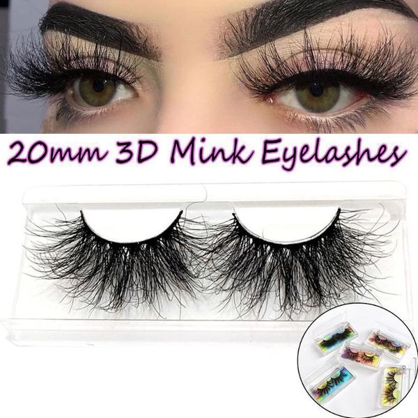 pair 20mm 3d soft mink lashes fluffy long wispies false eyelashes extension cruelty-natural beauty makeup tools 1
pair 20mm 3d soft mink lashes fluffy long wispies false eyelashes extension cruelty-natural beauty makeup tools 1